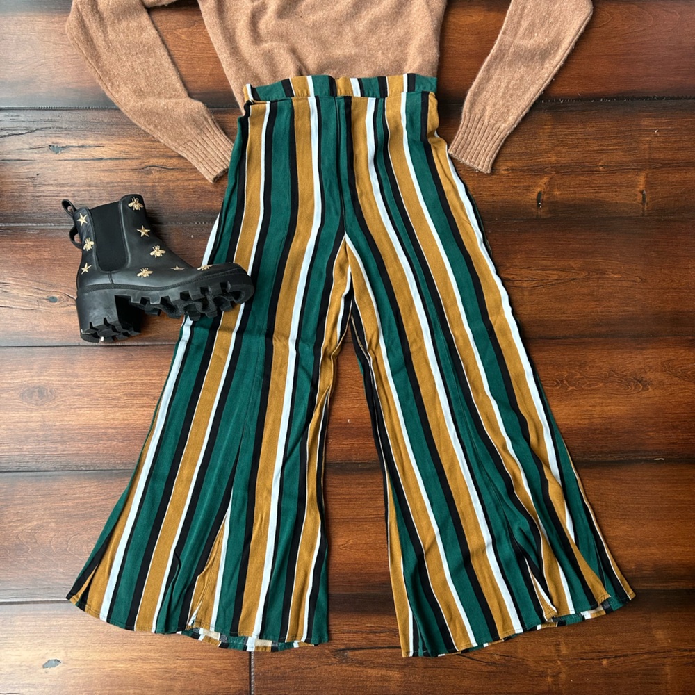 Free People striped trousers. Size 0.